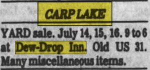 Dew Drop Inn - Jul 10 1980 Ad